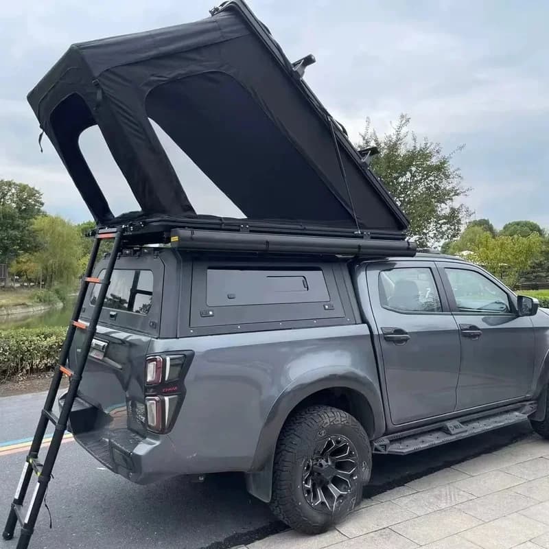 Factory Hot Selling SUV Off-Road Trip, Outdoor Camping, Windproof And Rainproof, Triangular Diagonal Support, Aluminum Alloy, Ve