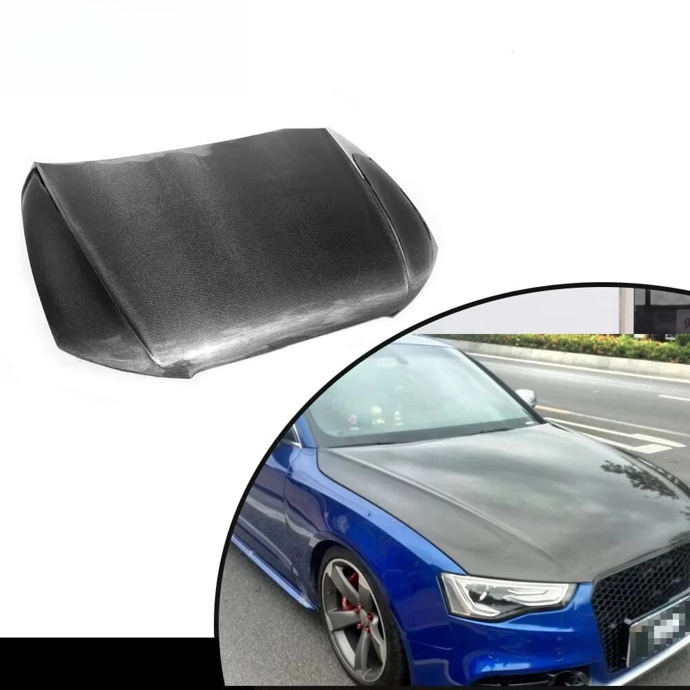 Customized product A5 S5 Style Carbon Fiber Engine Hood forAudi Coupe Sportaback 2012-2016