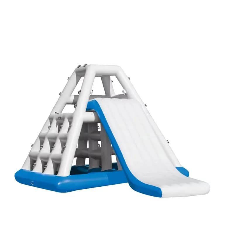 Giant Inflatable Water Slide for Lake Sea Outdoor Pool Park Climber PVC Floating Playground Equipment for Kids Adults Summer