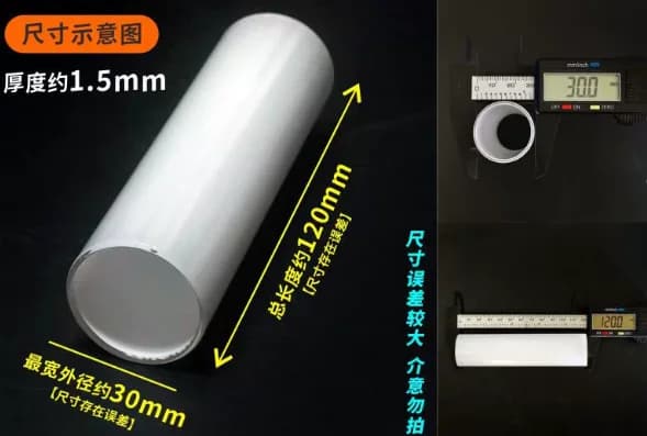Milk White Glass Tube Cylinder Straight Pipe Fittings Crystal Chandelier Parts Candle Pendant Light Arm
