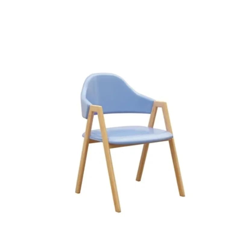 Nordic dining chair casual lazy backrest