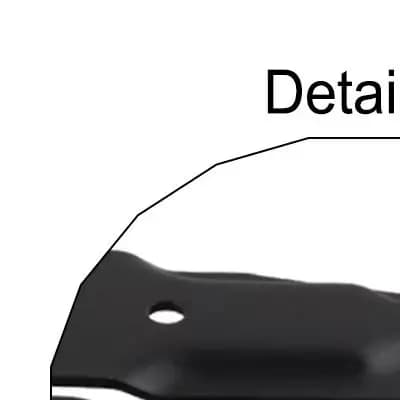 Quadracut Style Replacement for blades for HRR 72531-VE2-020 and 72511-VE1-020 Lawn Mowers Fit LM2100 LM2101 LM2102 SP