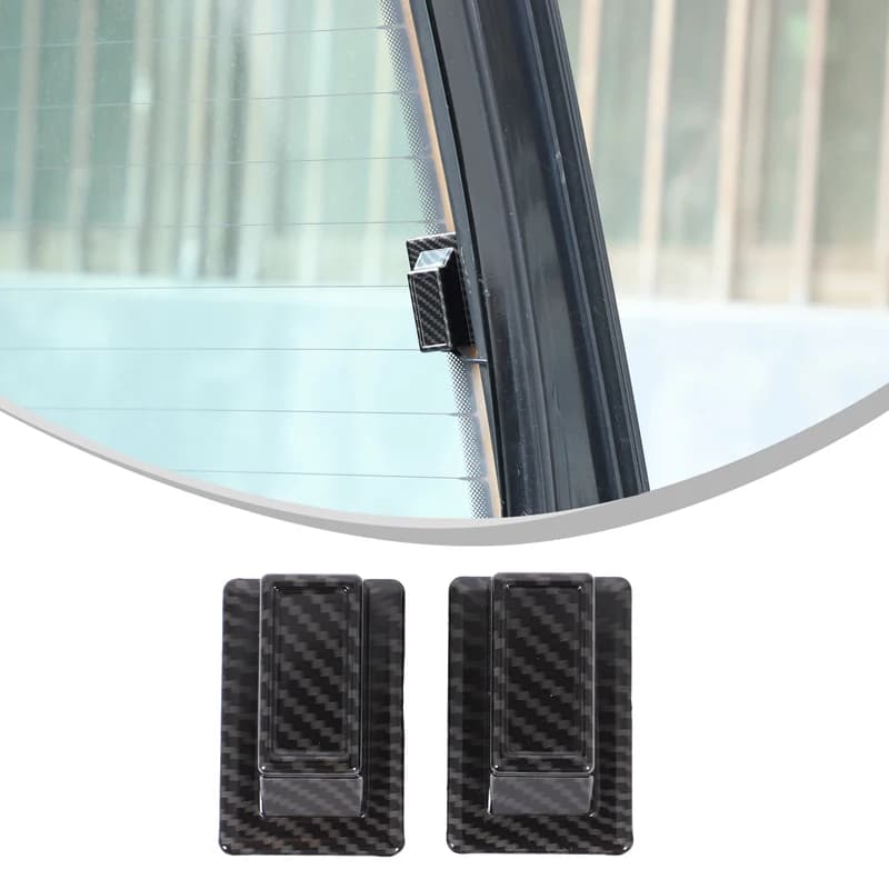 ABS carbon fiber pattern Car rear window glass heating cable protective cover Suitable for Land Rover Discovery 2 LR2 1998-2003