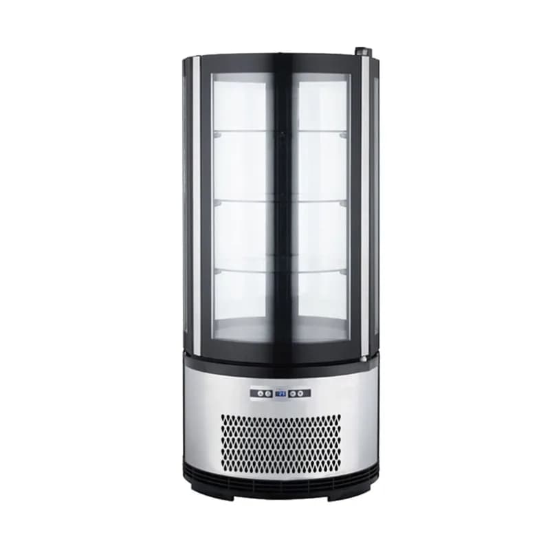 Fresh-keeping display cabinet, vertical small commercial cake refrigerated air-cooled display cabinet