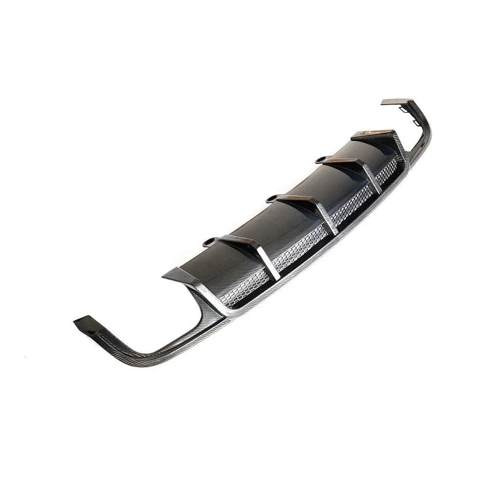 Carbon Fiber Car Rear Lip Diffuser for Audi A6 Sline S6 2015-2018