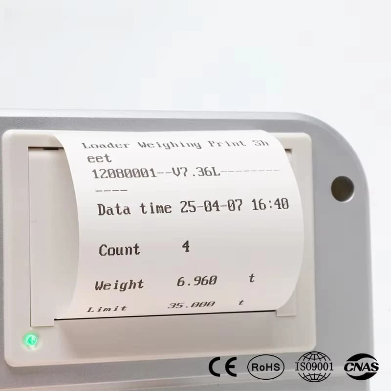 2025 hot sale PSD9000 Onboard Wheel Loader Scale Hydraulic Weighing System LCD ABS OEM izable for Quarry Loading Front End