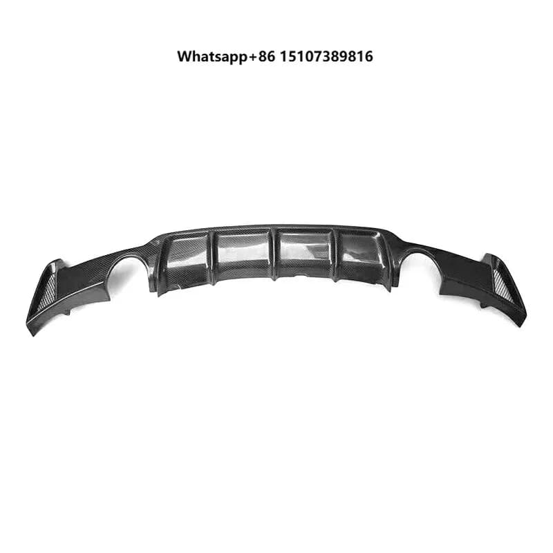 MT Style Carbon Fiber Rear Bumper Diffuser for  4 Series F32 F33 F36 Carbon Rear Diffuser