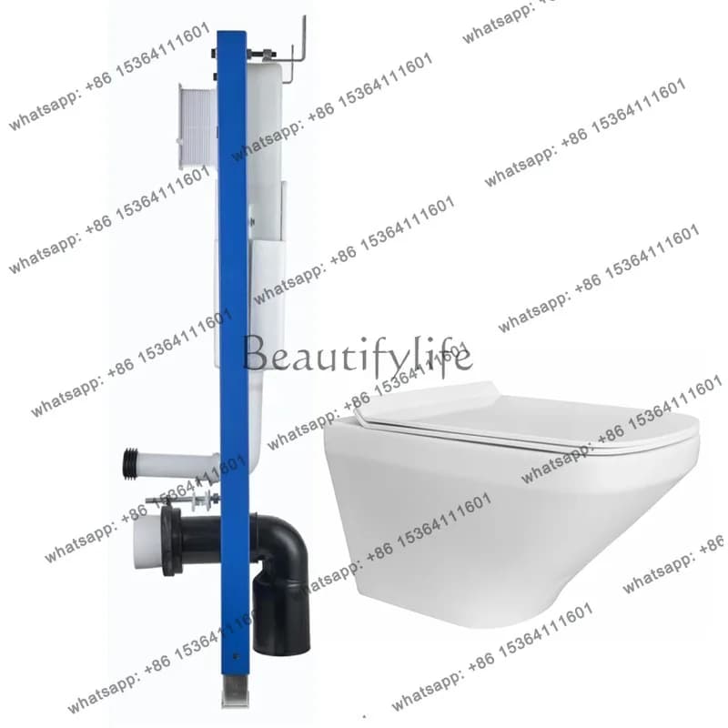 Dura intelligent wall-mounted toilet wall-mounted toilet wall-mounted embedded wall row water tank
