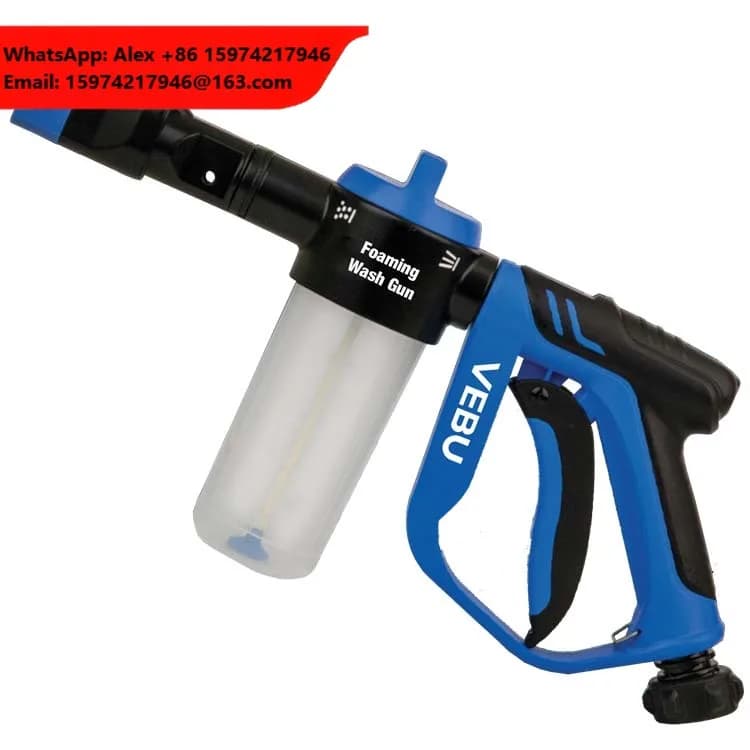 VEBU Hand-operated Spray Gun For Car Cleaning, Foaming Washing Gun