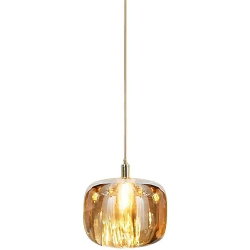 Minimalist art bedroom bedside glass chandelier Nordic designer living room sofa side dining room bar chandelier chandelier