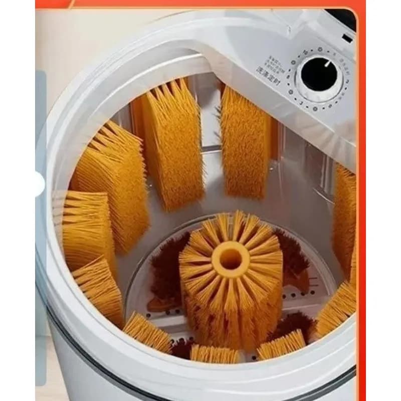 Household small automatic shoe brush machine to wash off integrated mini shoe washing lazy artifact