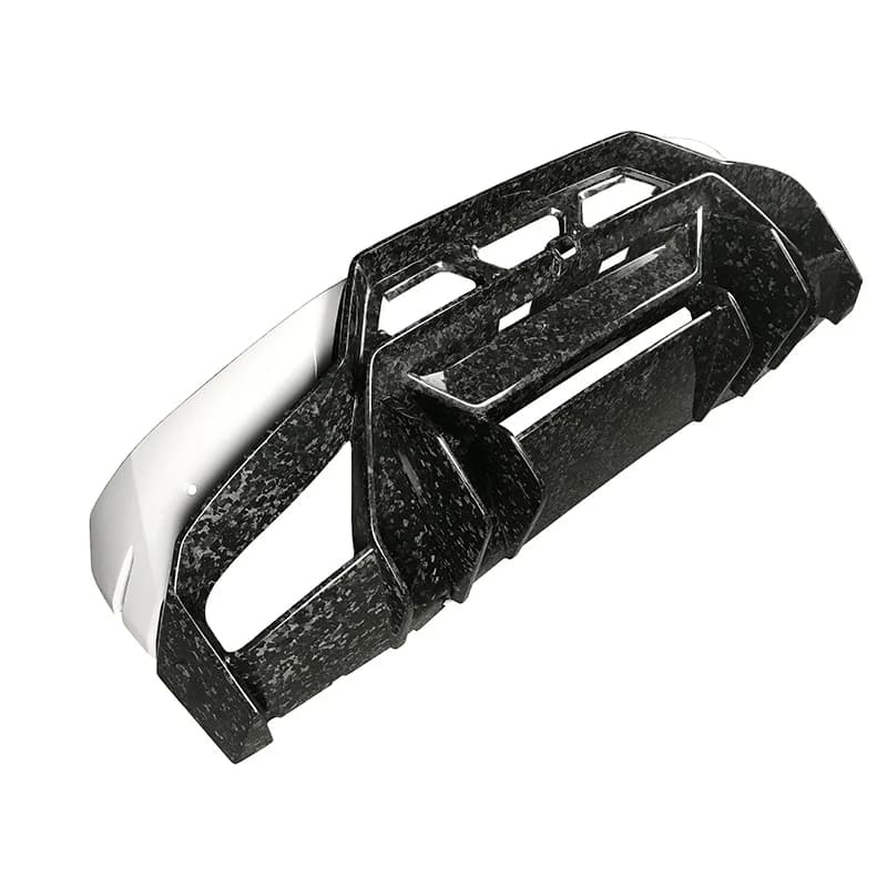Vorstein Style Partial Forged Carbon Fiber Car Body Kit Rear Bumper for  Lambo Huracan LP610 2014-2018