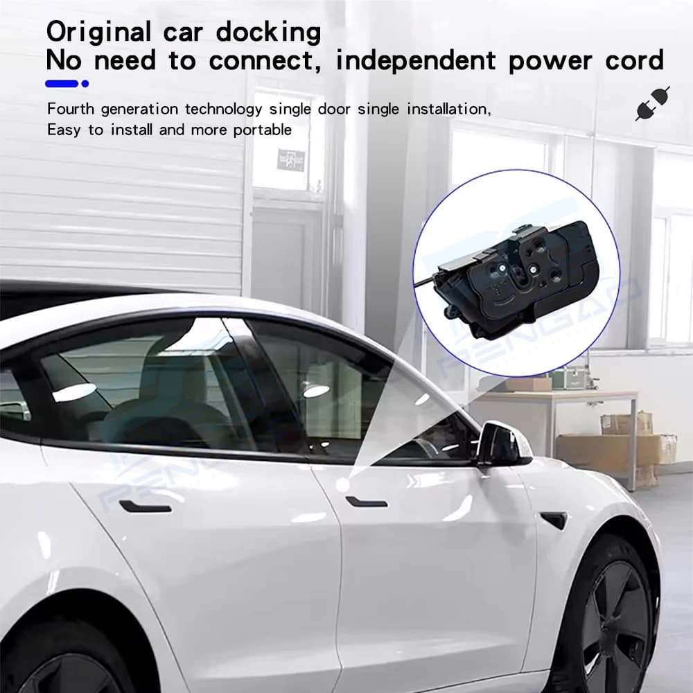 Electric suctio for Tesla model3 modified four door edamame 3 electric suction door modelY smart adsorption package installation