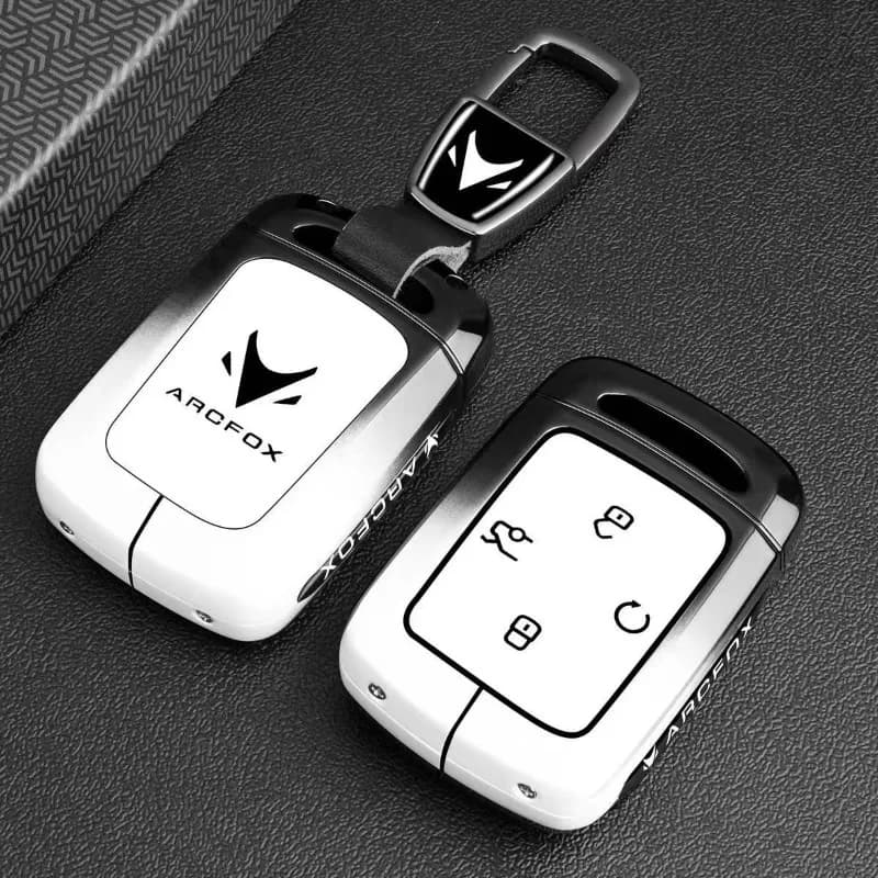Premium Zinc Alloy Key Cover Case for ARCFOX T1 425 PRO/PLUS/MAX - Protective Key Fob Shell Keychain