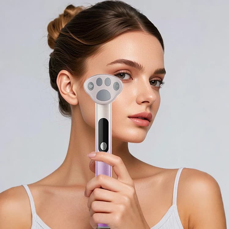 USB Rechargeable Handheld Eye Massager - Hot Compress Home Eye Care Tool