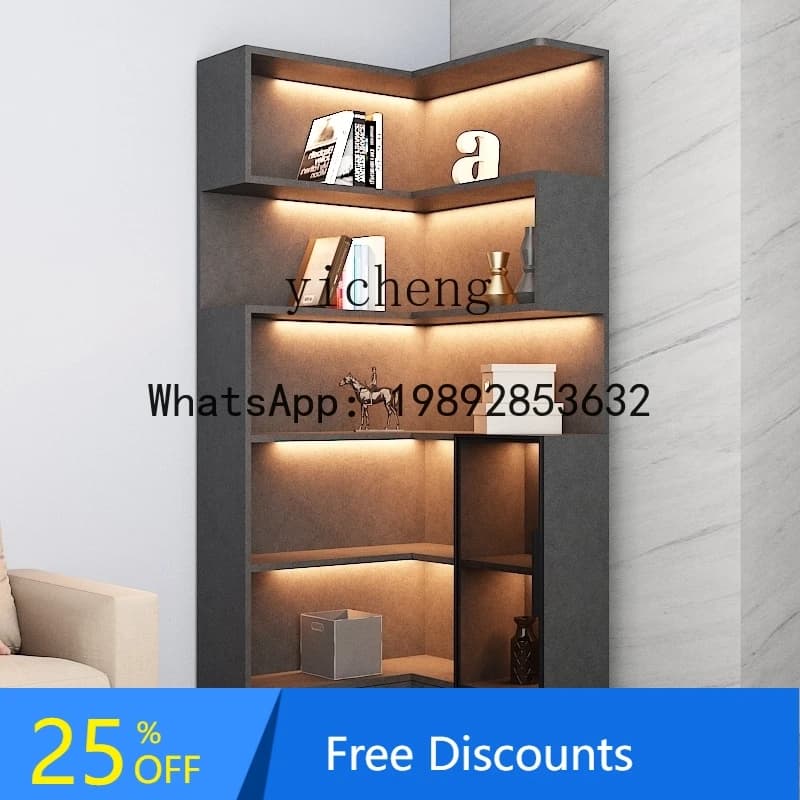 Modern Simple Corner Cabinet Living Room Corner Storage Corner Cabinet