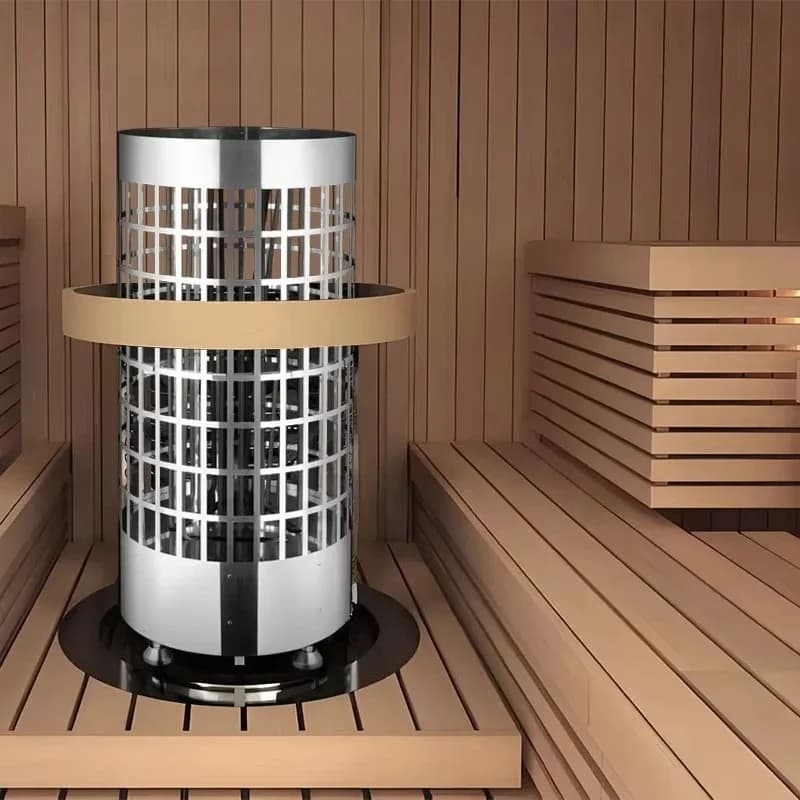 12KW Electric Dry Steam Sauna Heater with Wifi Bluetooth Control for Home Health Beauty Sauna Room Stove