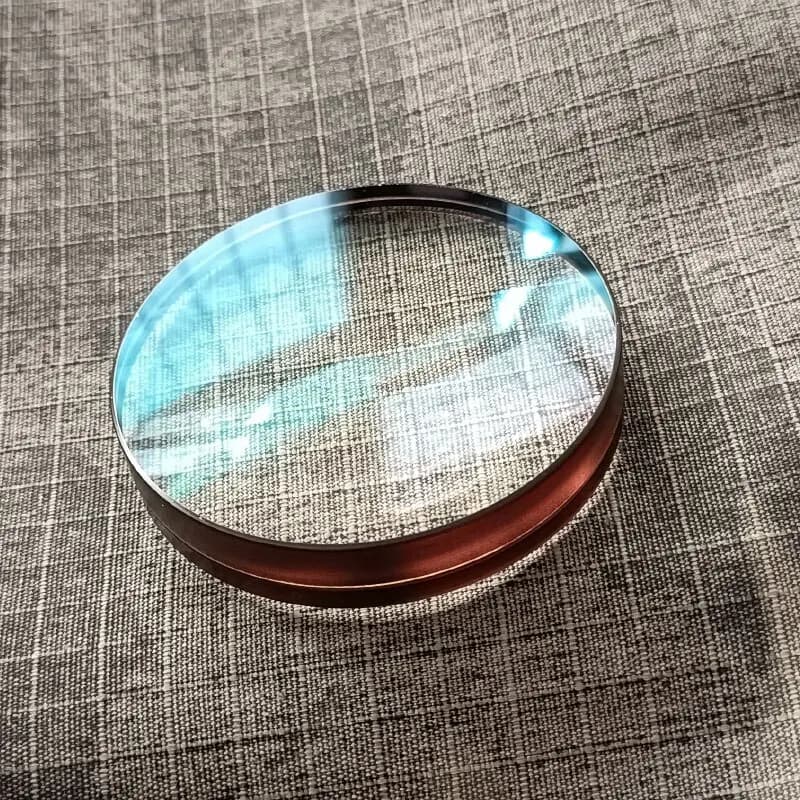 52mm Focal 200mm Doublet Objective Lens DIY Astronomic Telescope ED Green Film Projector Camera Lenses