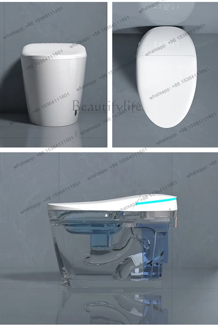 Full smart toilet household smart siphon instant heating constant temperature pumping toilet