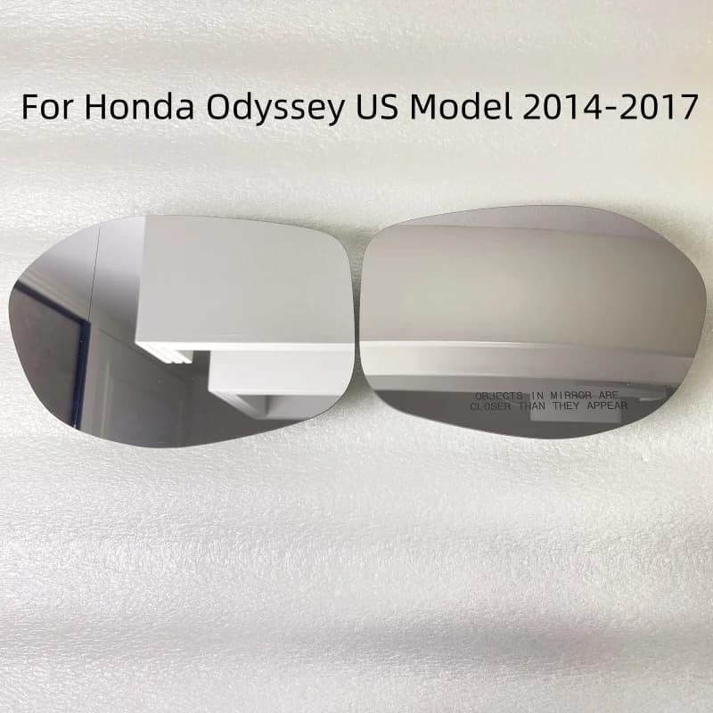 Heated Rearview Mirror Glass, White Wing Mirror Lens OEM 76253-TK8-A51 76203-TK8-A51 For Honda Odyssey US Model 2014-2017