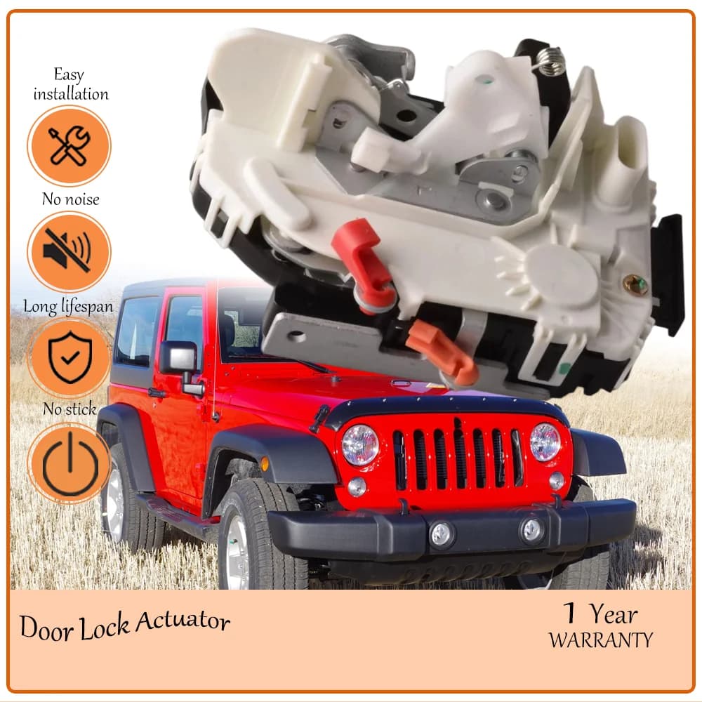 Passenger Side Latch Assembly,applies Jeep Wrangler JK 2007-2018,4Pin Front Right OE 04589277AK,931694,4589277AC,4589277AD