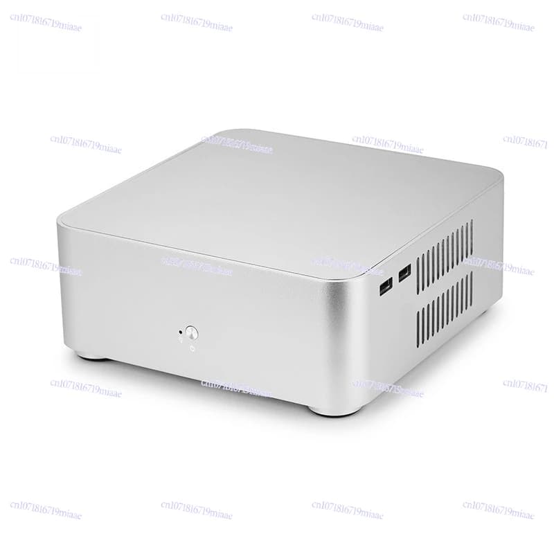 L80 all-aluminum small chassis HTPC desktop small main box industrial control office full height back hanging ITX mini chassis