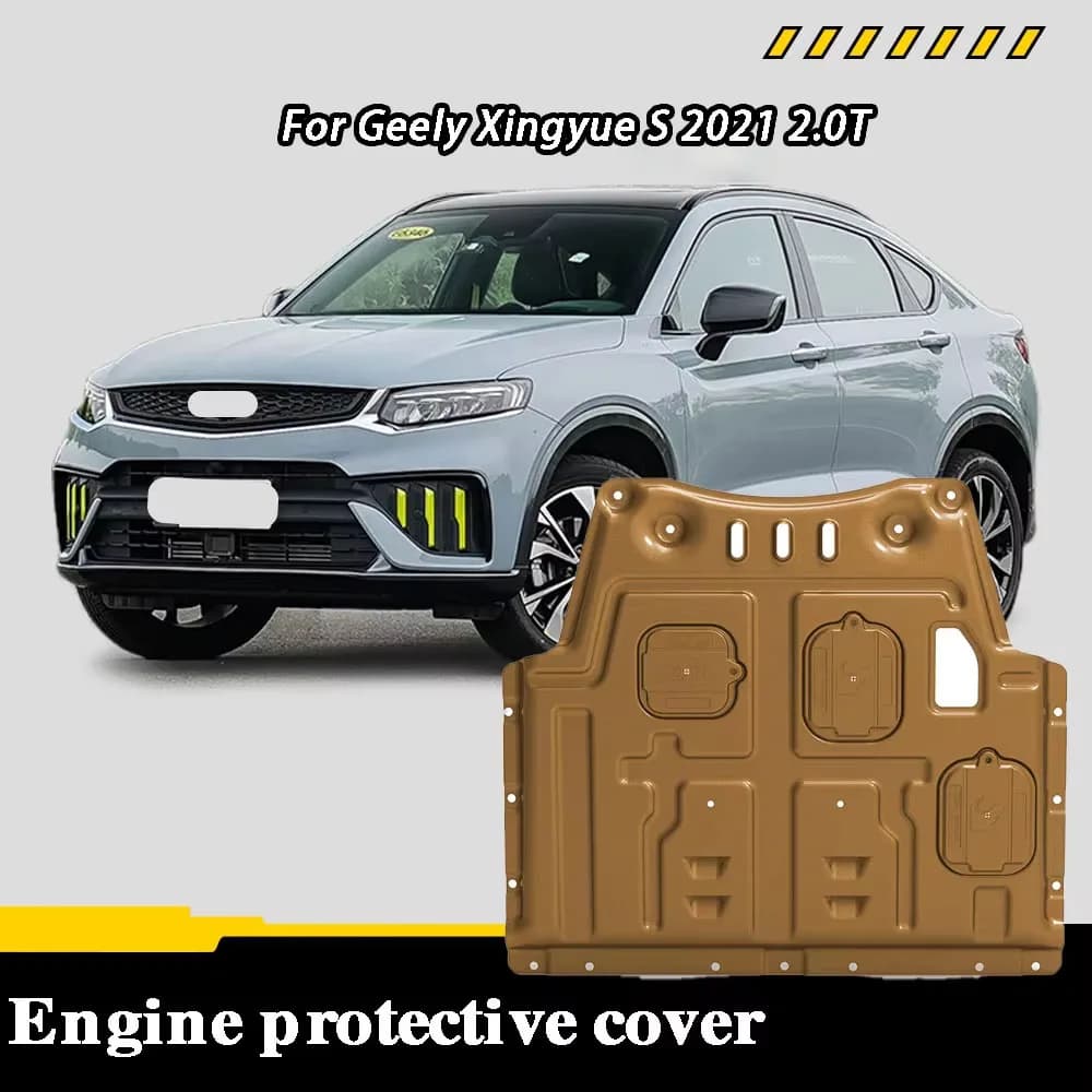 Car engine shield suitable For Geely Xingyue S 2021 2.0T engine under guard, chassis protection plate