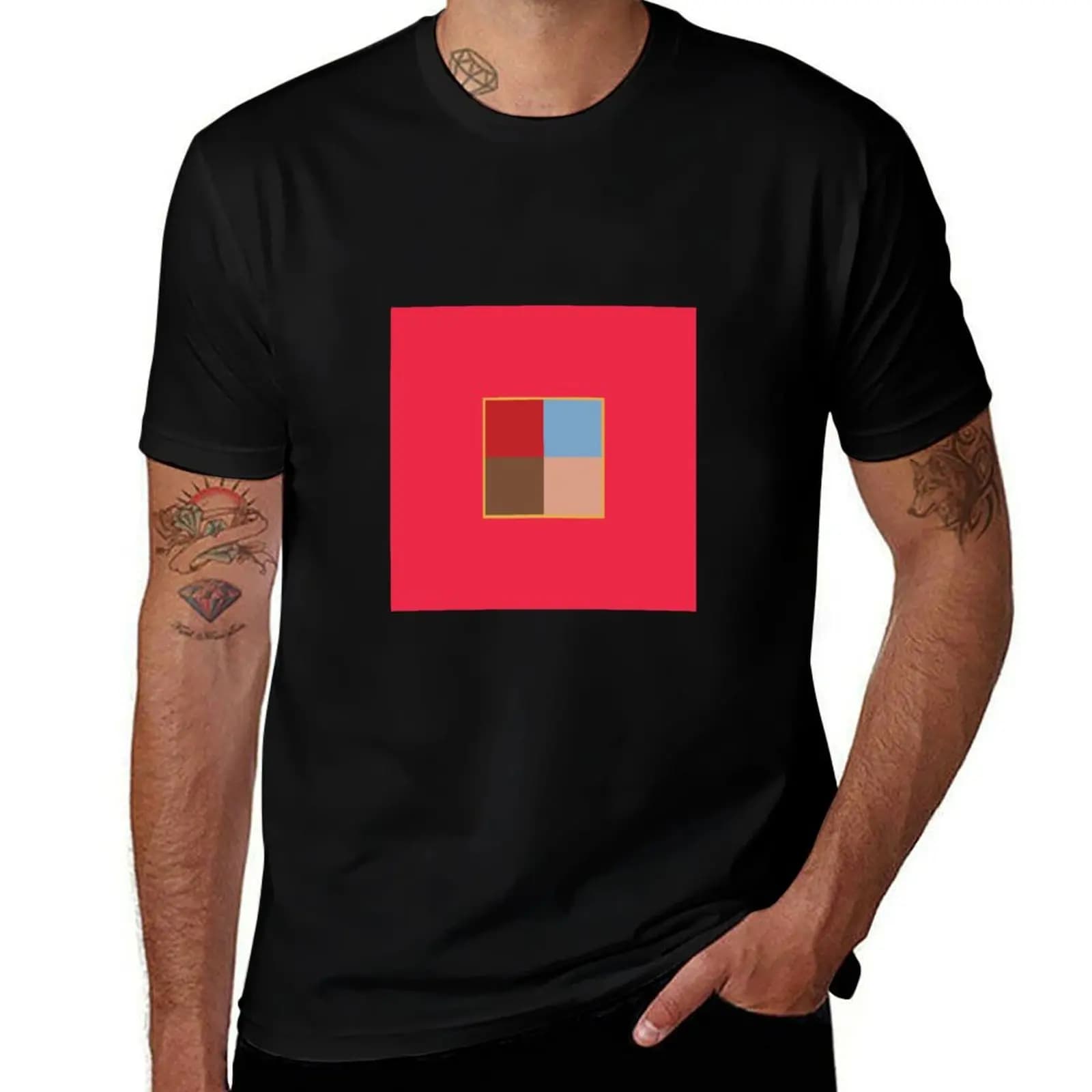 my beautiful dark twisted fantasy minimal album cover T-Shirt Plus Size All Match Tee Shirt T-Shirt