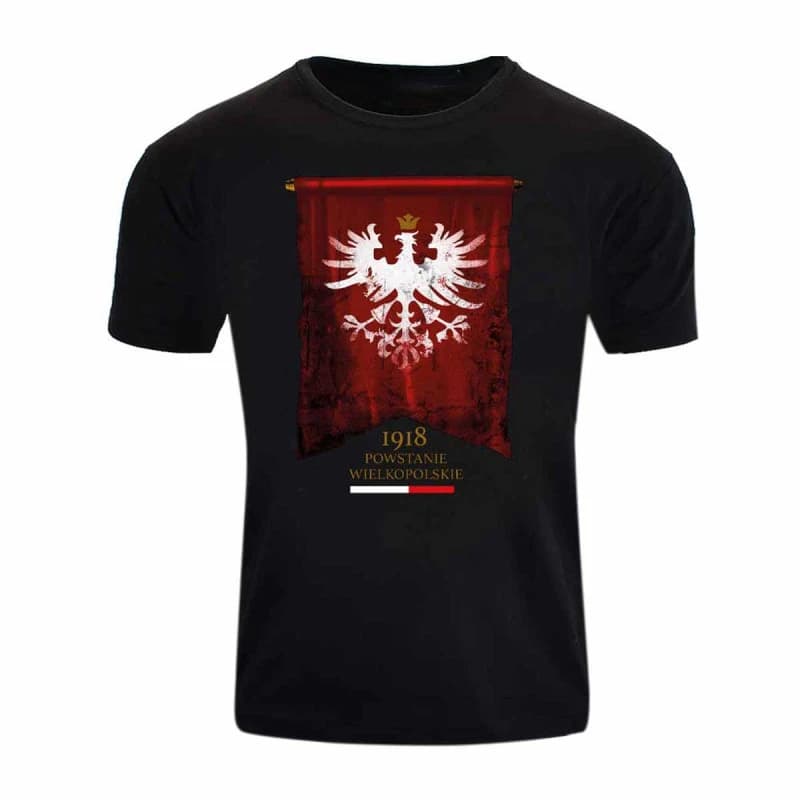 1918 Powstanie Wielkopolskie T-Shirt 100% Cotton O-Neck Short Sleeve Summer Casual Mens T-shirt Size S-3XL