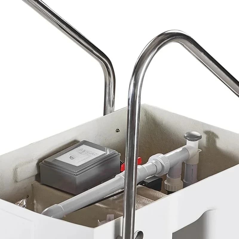 Swimming Pool Wall-mounted Water Treatment Integrated Equipment, Including Lighting LED Lights, Swimming Pool Integrated