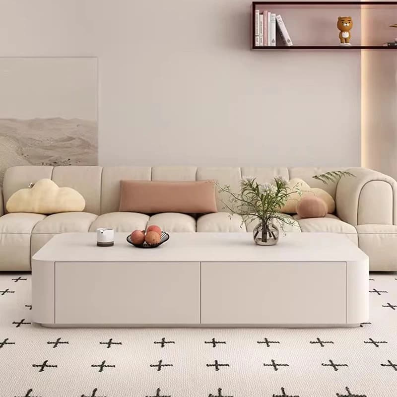 Modern Minimalist Coffee Table Sturdy Practical Graceful Durable Coffee Table Artistic Aesthetic Mobilier Maison Home Furnitur