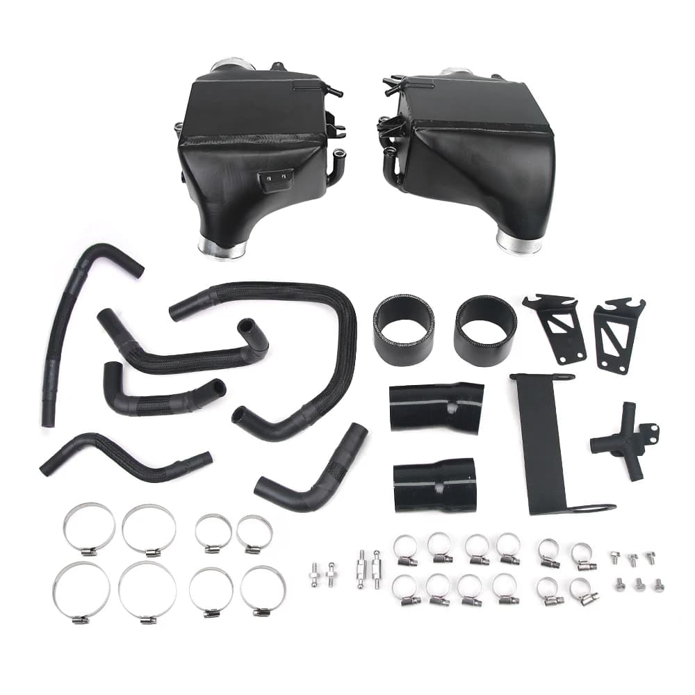 Air to Water Intercoolers for 2016+ Infiniti Q50 2017+ Q60 2023+ 400Z RZ34 3.0T VR30DDTT Compatible Engine Hood Cover