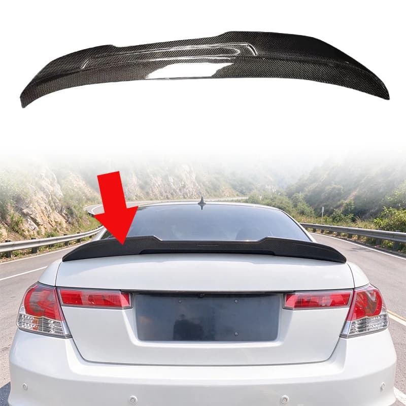 For Honda Accord 8th Gen 2008-2013 Rear Top Spoiler Tail Wing Car Exterior Body Kit Aerodynamic Upgrade Accessories