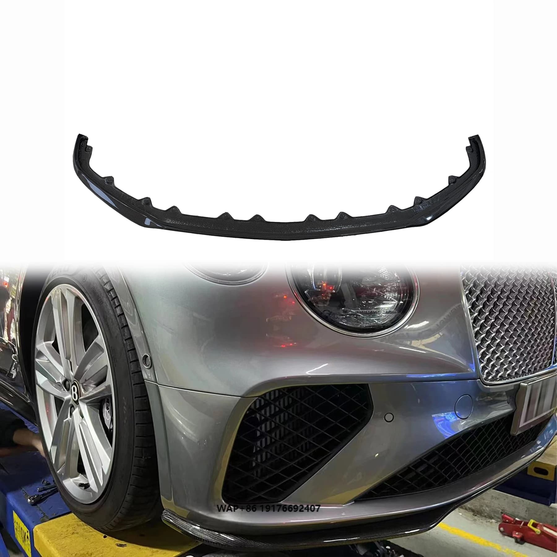 Continental GT Auto Parts Front Spoiler Body Kits  Front Lip for ‘Bentley Continental GT ED1