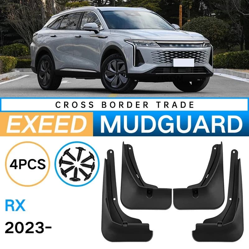 Car Fenders For Exeed RX Accessories Omoda 9 C9 2022 2023 2024 2025 Mudguards Splash Guards Wheels Protection Wheel Protector