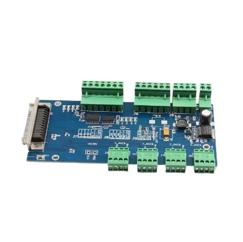 Wiring Board for Connecting The 3-axis DSP 0501 Controller To The RZNC 0501 HKNC 0501HDDC Control System