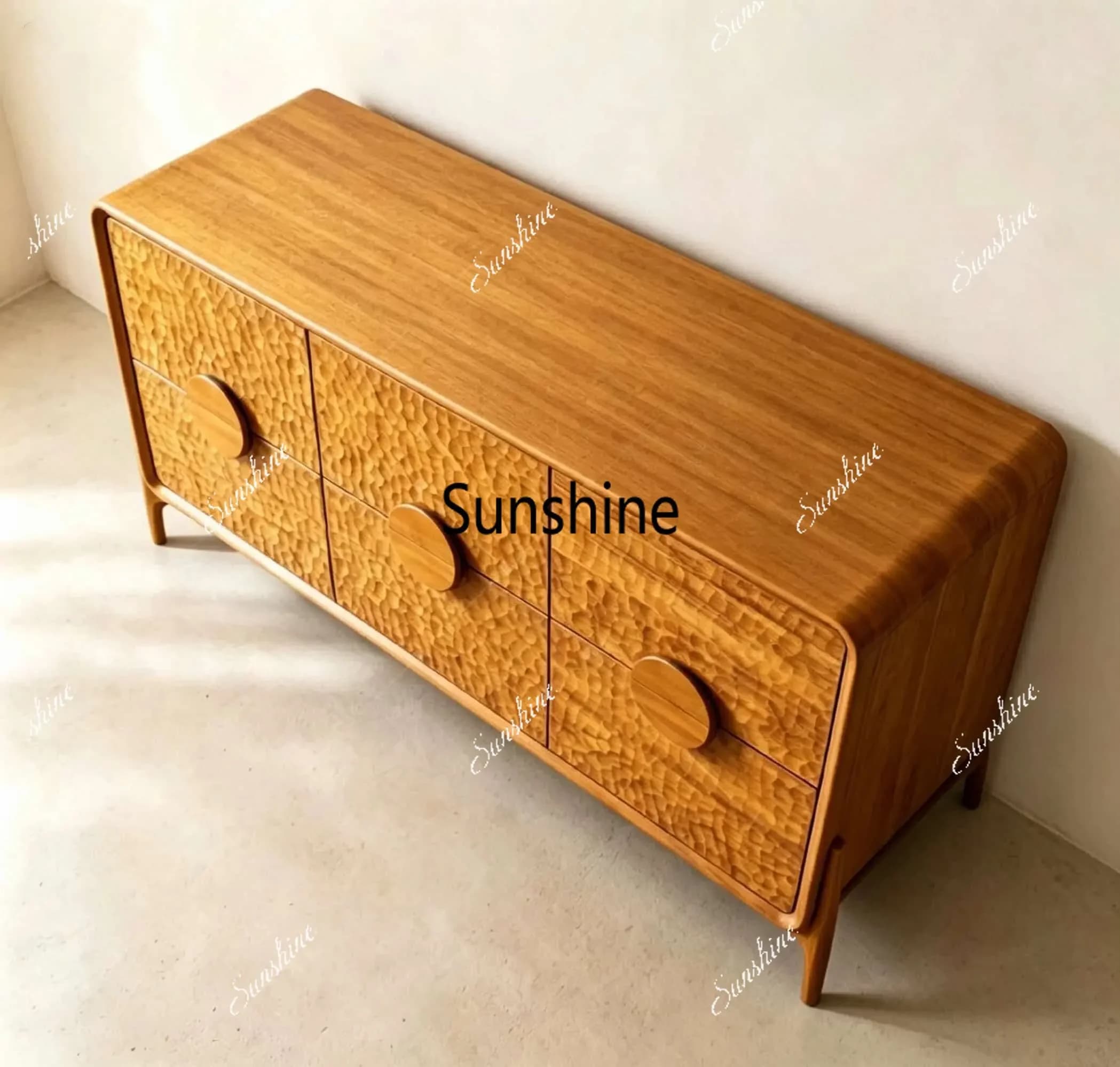Vintage light luxury high-end drawer cabinet, solid wood entryway cabinetTJ