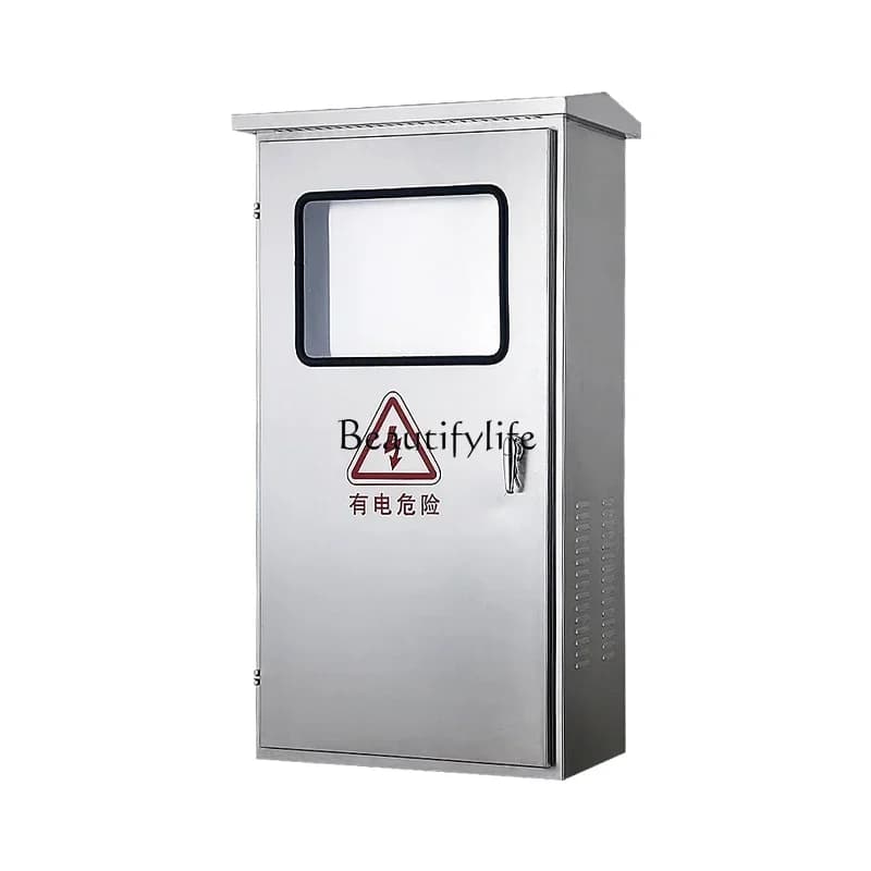 05-304 outdoor stainless steel control box double door instrument switch outdoor waterproof distribution box