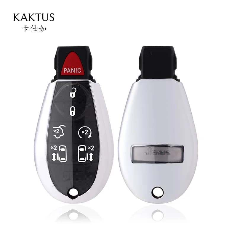 Car Key Case Is Suitable for Jeep Dodge Chrysler Old Model Big Cut Car Key Chain Protective Case