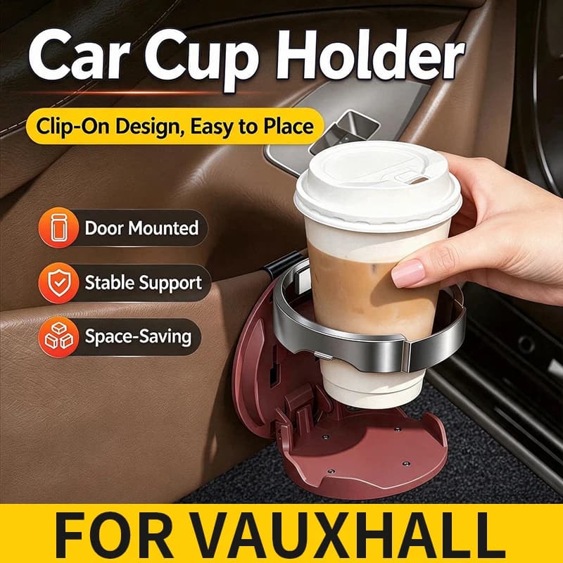 For Vauxhall Insignia Car Door Beverage Holder Car Interior Drink Rack Vehicle Cup Mount Bracket Water Bottle Storage