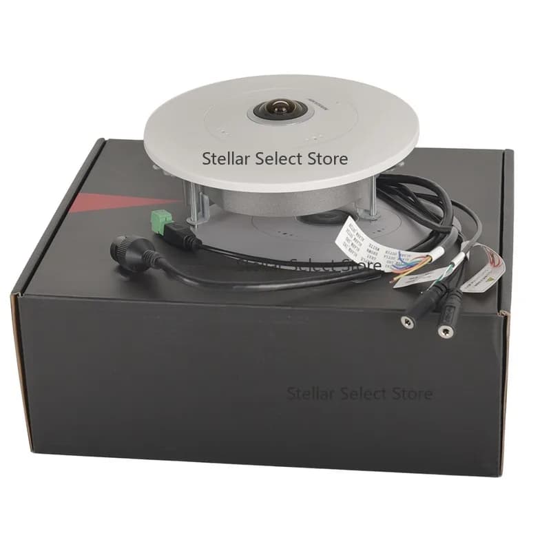 DS-2CD63C5G1-S/RC Panoramic Series 12MP DeepinView Fisheye People Counting Heatmap Network PoE IP Camera