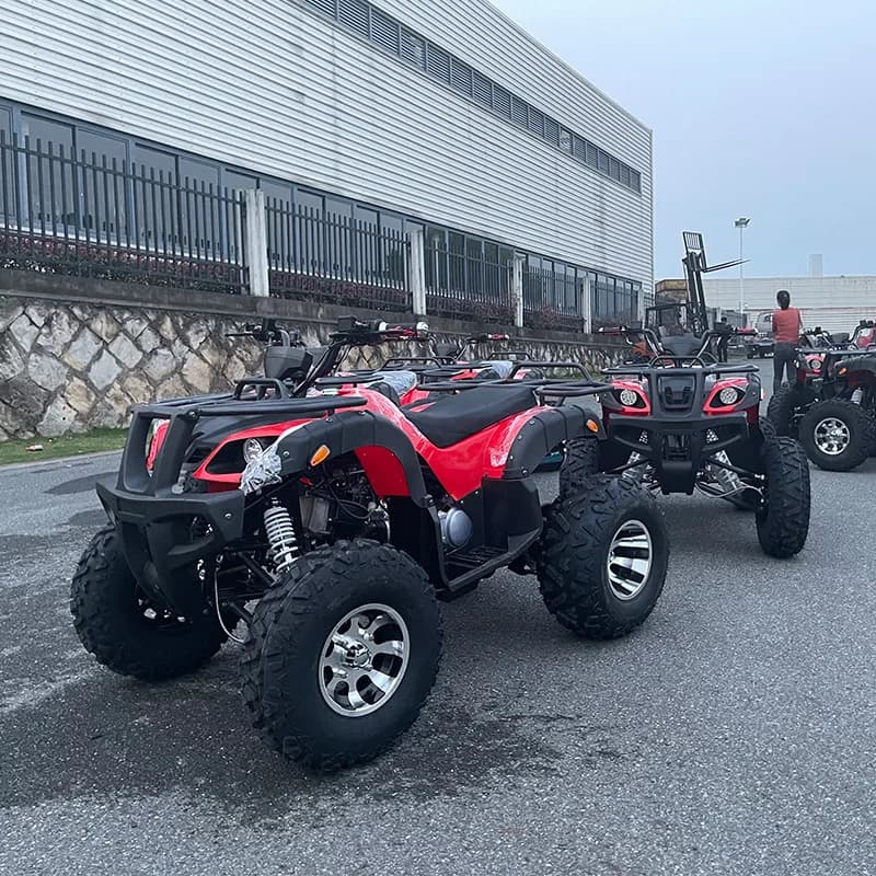ATV four-wheel off-road scenic continuously variable speed elderly scooter
