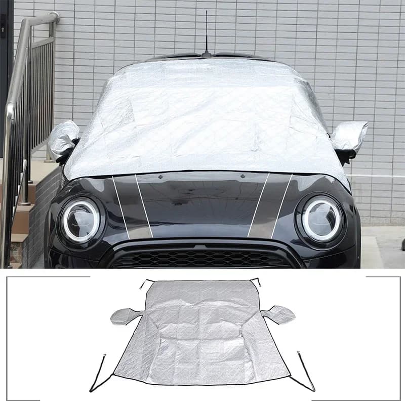 For BMW MINI COOPER 2014-2022 Car Windshield Snow Anti Frost Cover Windproof Winter Ice Snow Shield Trim Car Accessories