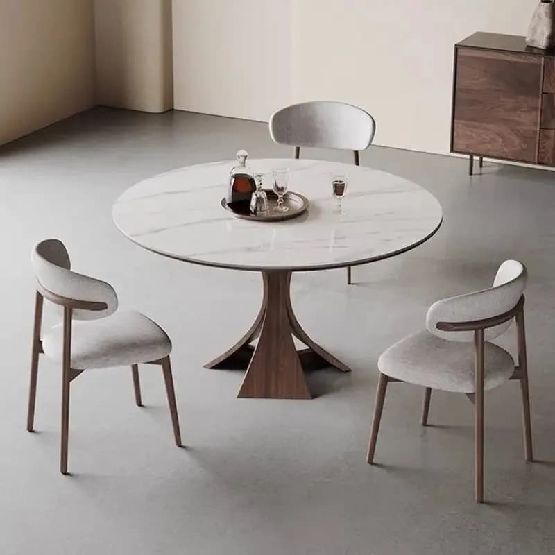 Accent Save Space Dining Table Waterproof Designer Living Room Large Dining Table Coffee Salon Mesas De Comedor Home Decoration