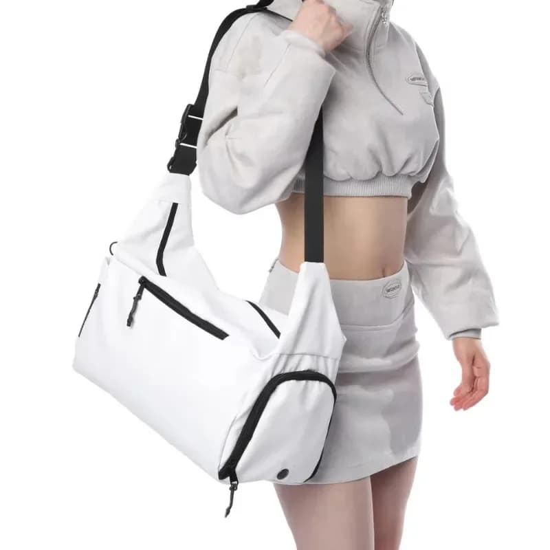 Running sports bag Durable lightweight duffel bag, suitable for outdoor training in gym, with large storage waterproof fabric