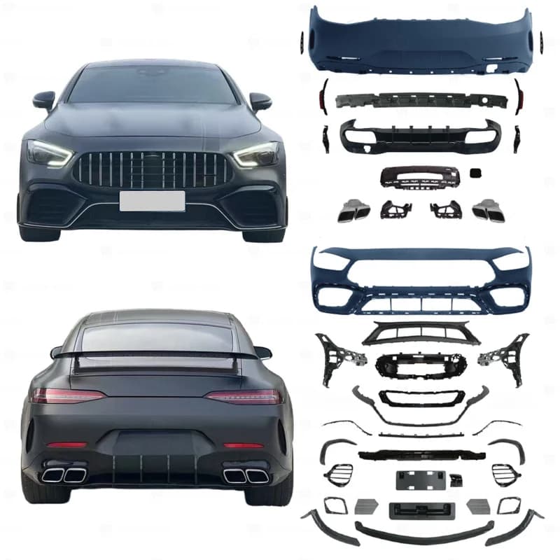 GT43 GT50 GT53 Upgrade Body Kit GT63S Style Facelift Front Bumper Lip Rear Diffuser Full Exterior Modified Accessories