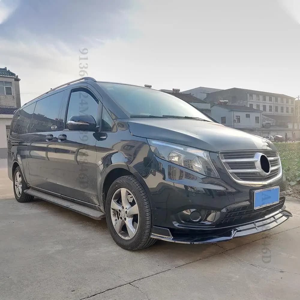 Accessories for Mercedes Benz VITO W447 V250 V200 V220 2015 2016 2017 2018 2019 Front bumper lip cover grille