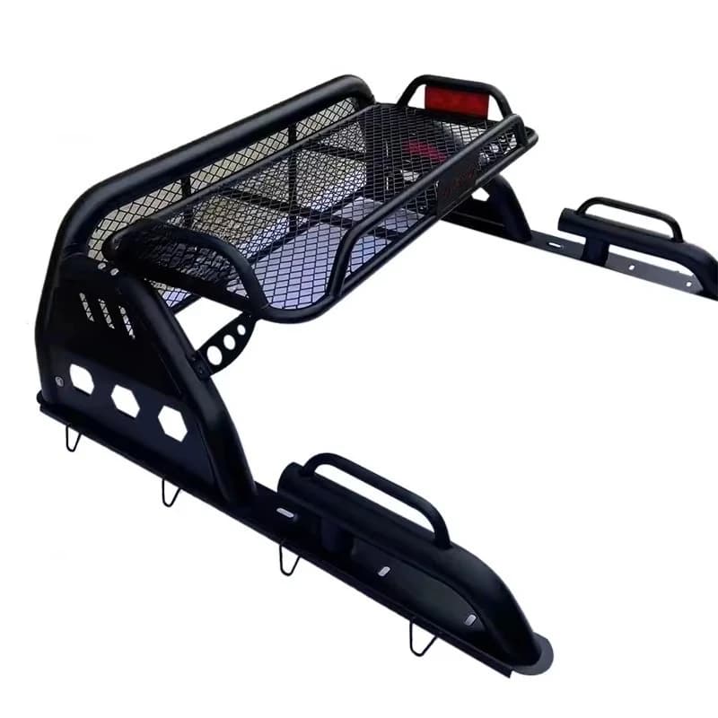 Sports Carbon Steel Roll Bar 4X4 Trunk Rear Rollbar for Mitsubishi Triton L200 Toyota Hilux Tacoma Chevrolet Colorado Navara D40