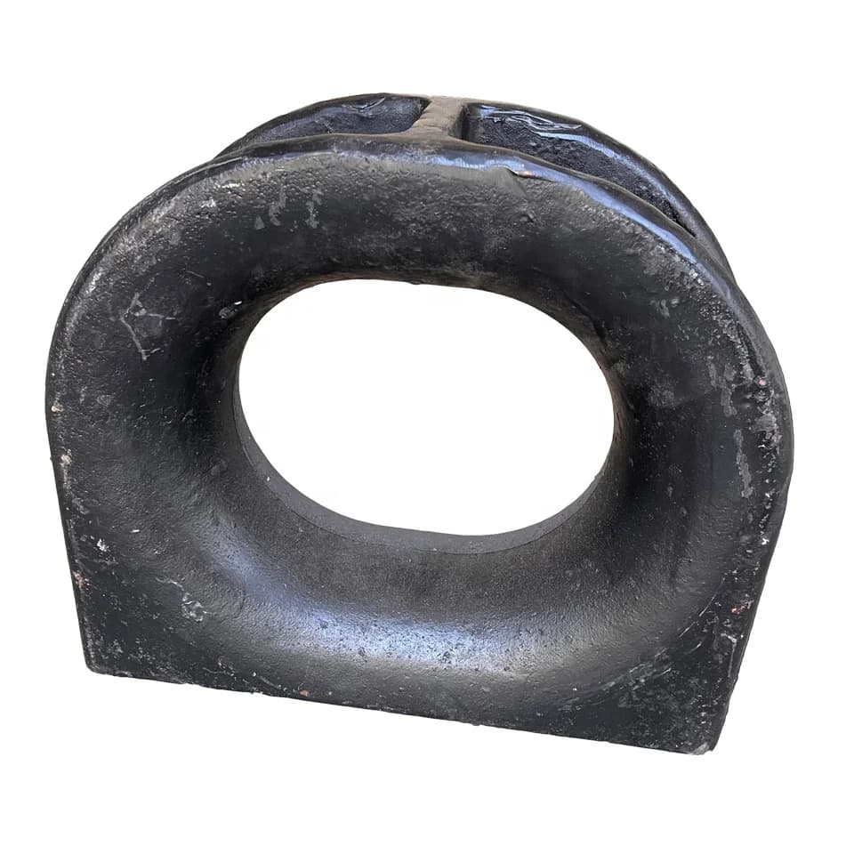 Direct Factory Sale Sino Brand ISO Certified Steel Panama Chock Durable Marine Hardware for Mooring Fairlead Deck Pipe