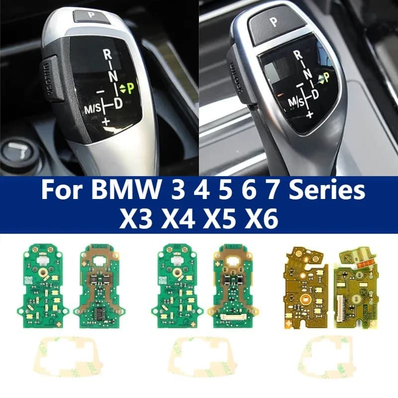 For BMW F Series Gear Shift Circuit Board Gear Selector LED Display Light for 3 4 5 6 7 Series X3 X4 X5 X6 Interior Accessories